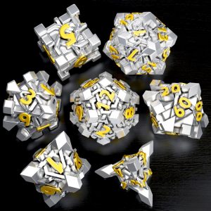 Solid Metal Dice - Angel