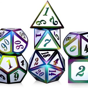 Solid Metal Dice