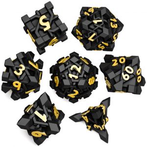 Solid Metal Dice - Rubik's Cube