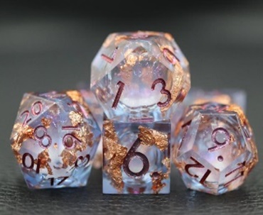 Sharp Edged Liquid Core Copper Foil Dice