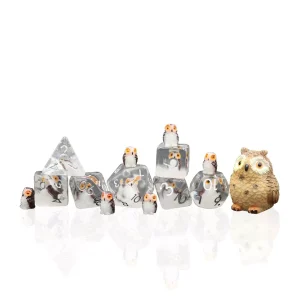 Brown Owl Novelty Dice Set