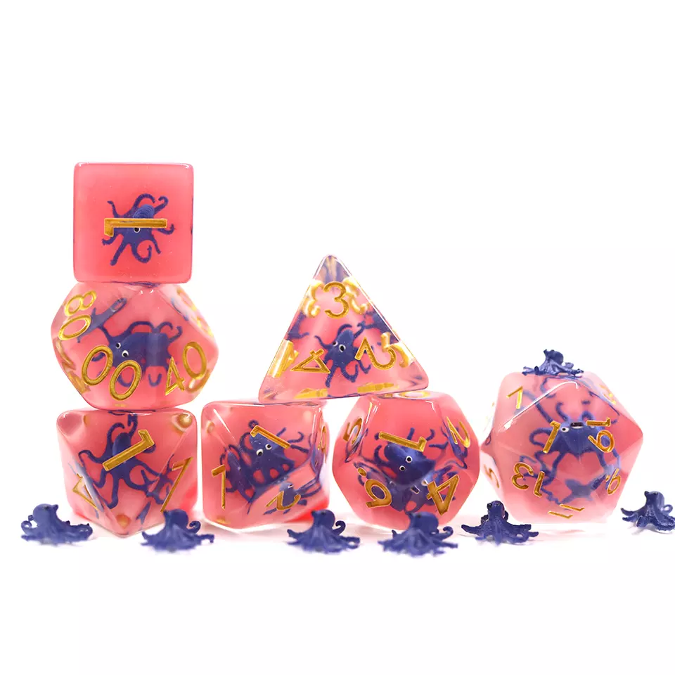 Octopus Novelty Dice Set