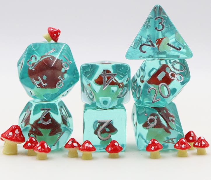 Scarlet Spore Novelty Dice Set
