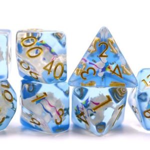 Kite and Clouds Novelty Dice Set