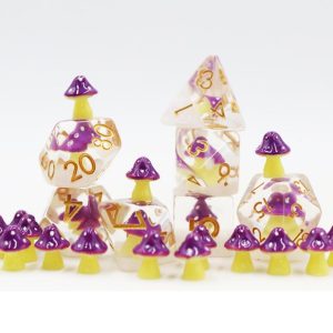 Violet Fungus Novelty Dice Set