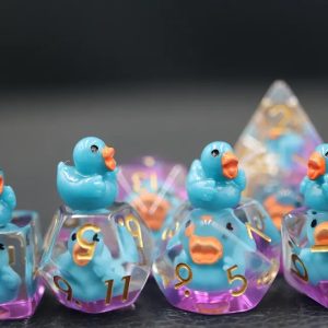 Blue Duck Novelty Dice Set