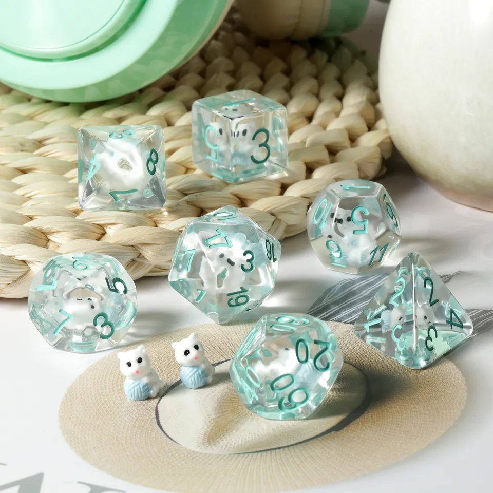Cat Novelty Dice Set