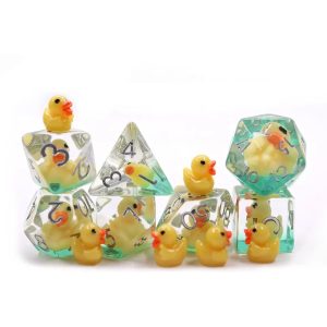 Yellow Duck Novelty Dice Set
