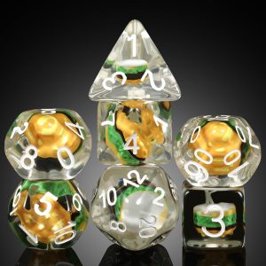 Adventurers Feast Hamburger Novelty Dice Set