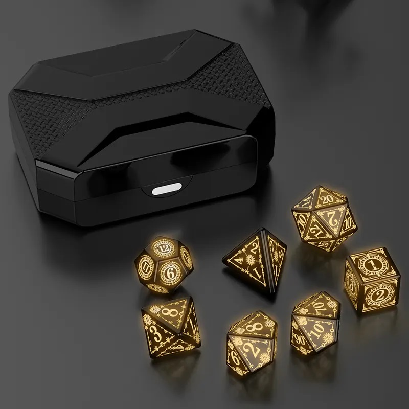 Warm White LED Light Up Dice