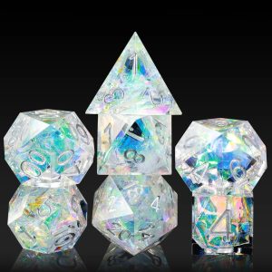 Transparent Mylar Dice