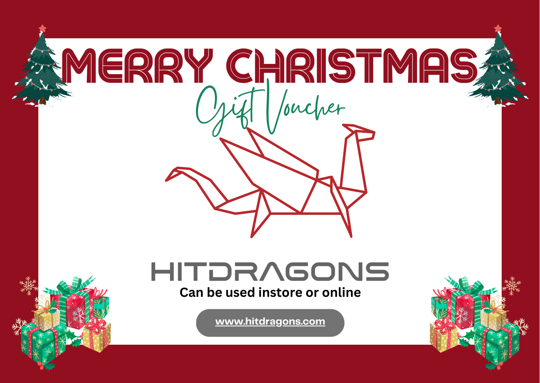 HitDragons Christmas Gift Card