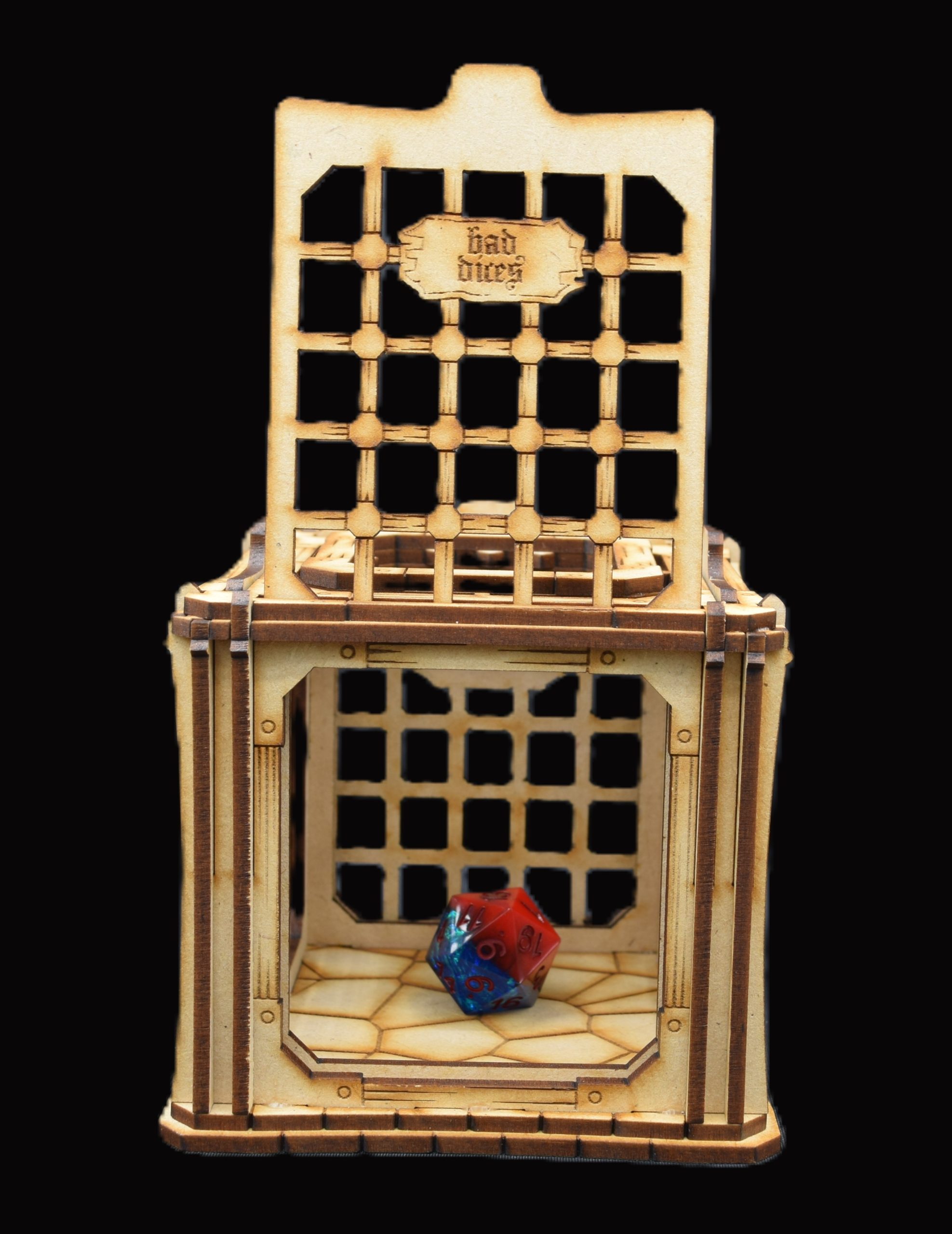 Wooden Dice Jail - Image 2