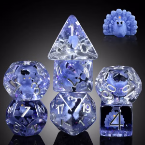 Peacock Novelty Dice Set