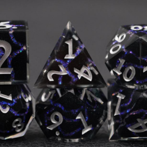 Sharp Edged Blue Mica Crack