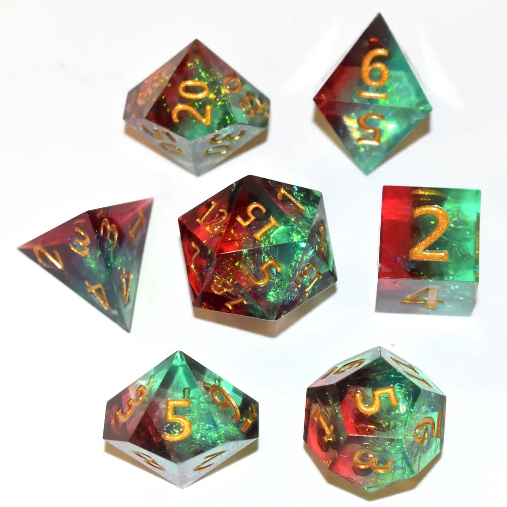Sharp Edged Poison Ivy Dice