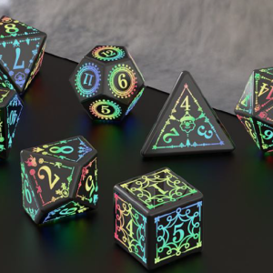 Multicoloured LED Light Up Dice