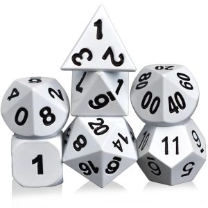 Solid Metal Polar Dice