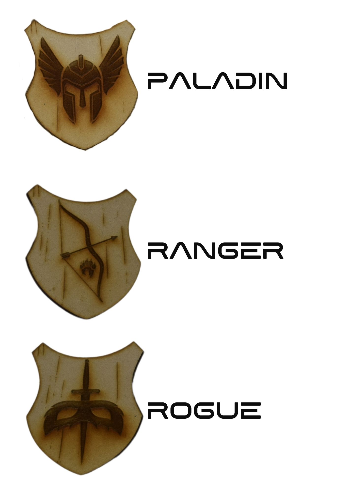 Class Shield Tome: Customisable Wooden Dice Storage Box - Image 5