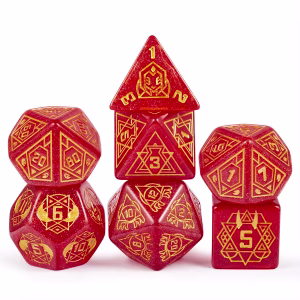 Goliath Ruby Constellation Dice