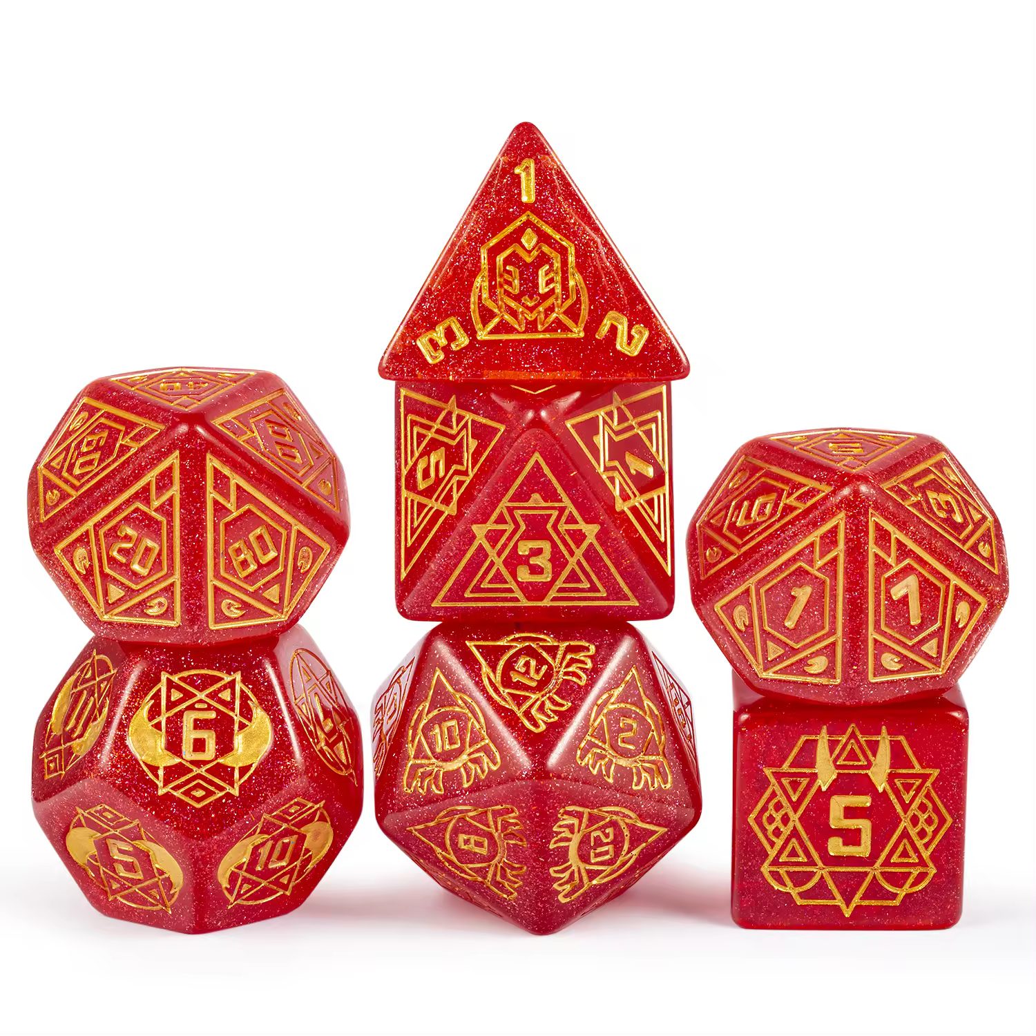 Goliath Ruby Constellation Dice