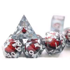 Sharp Edged Moving Spiderman Dice
