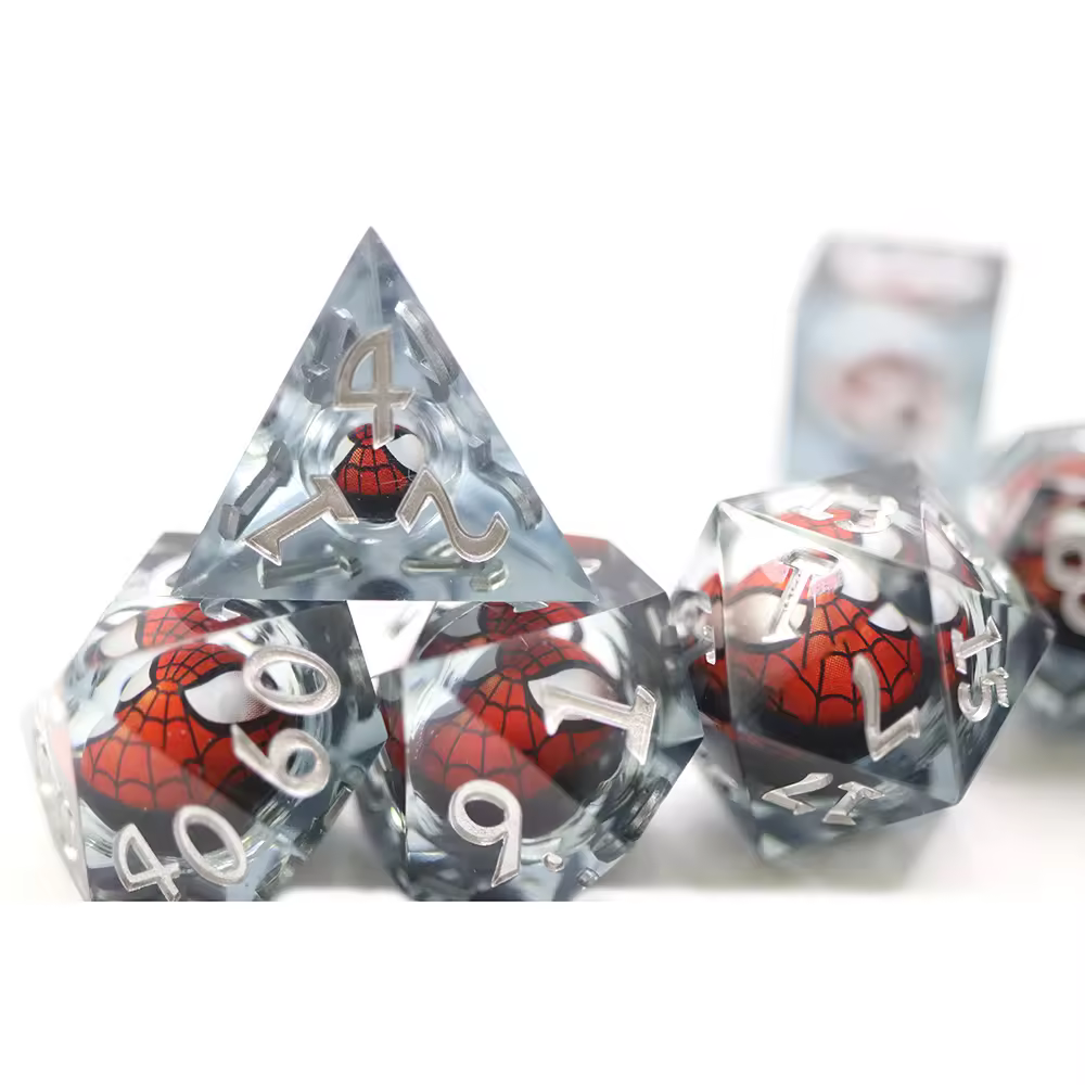 Sharp Edged Moving Spiderman Dice