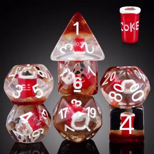 Adventurers Feast Cola Novelty Dice Set