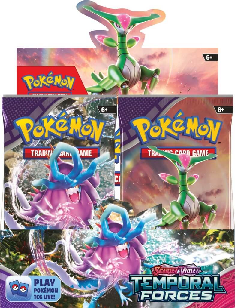 POKÉMON Scarlet & Violet 5 Temporal Forces Booster (available in store only) - Image 2