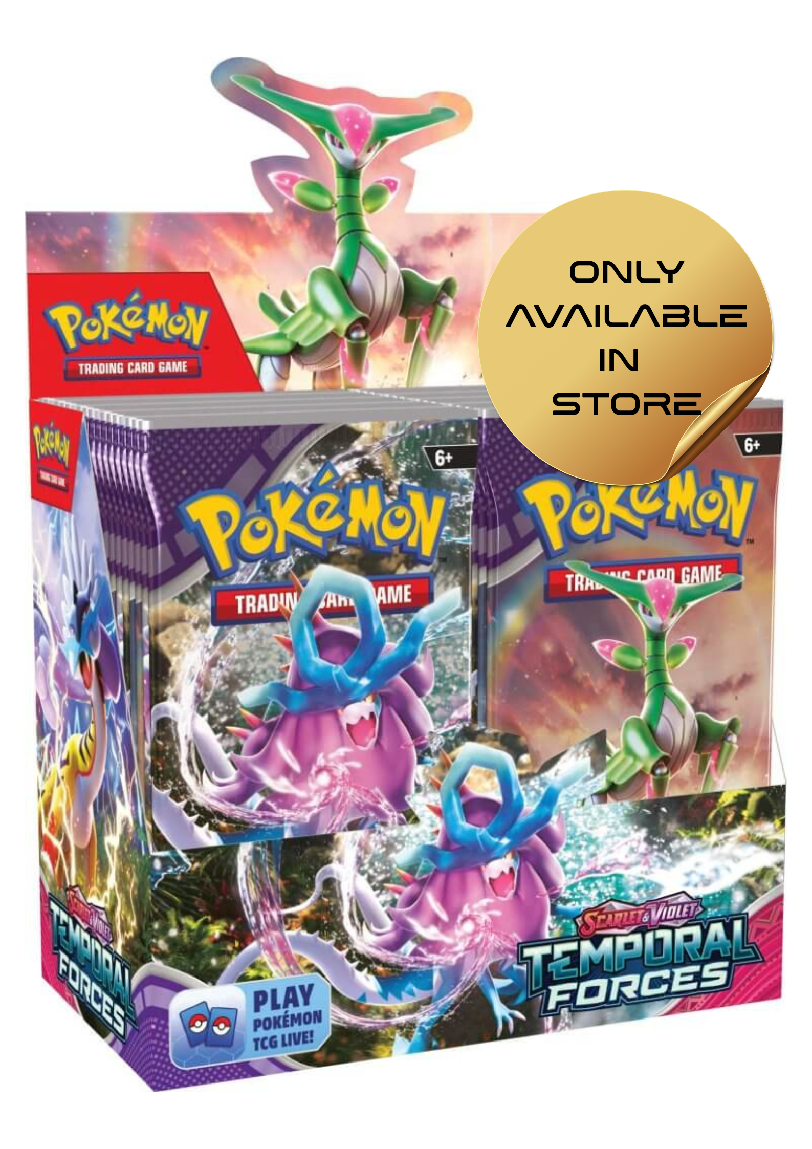 POKÉMON Scarlet & Violet 5 Temporal Forces Booster (available in store only)