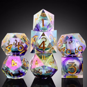 Ethereal Dice with Liquid Core