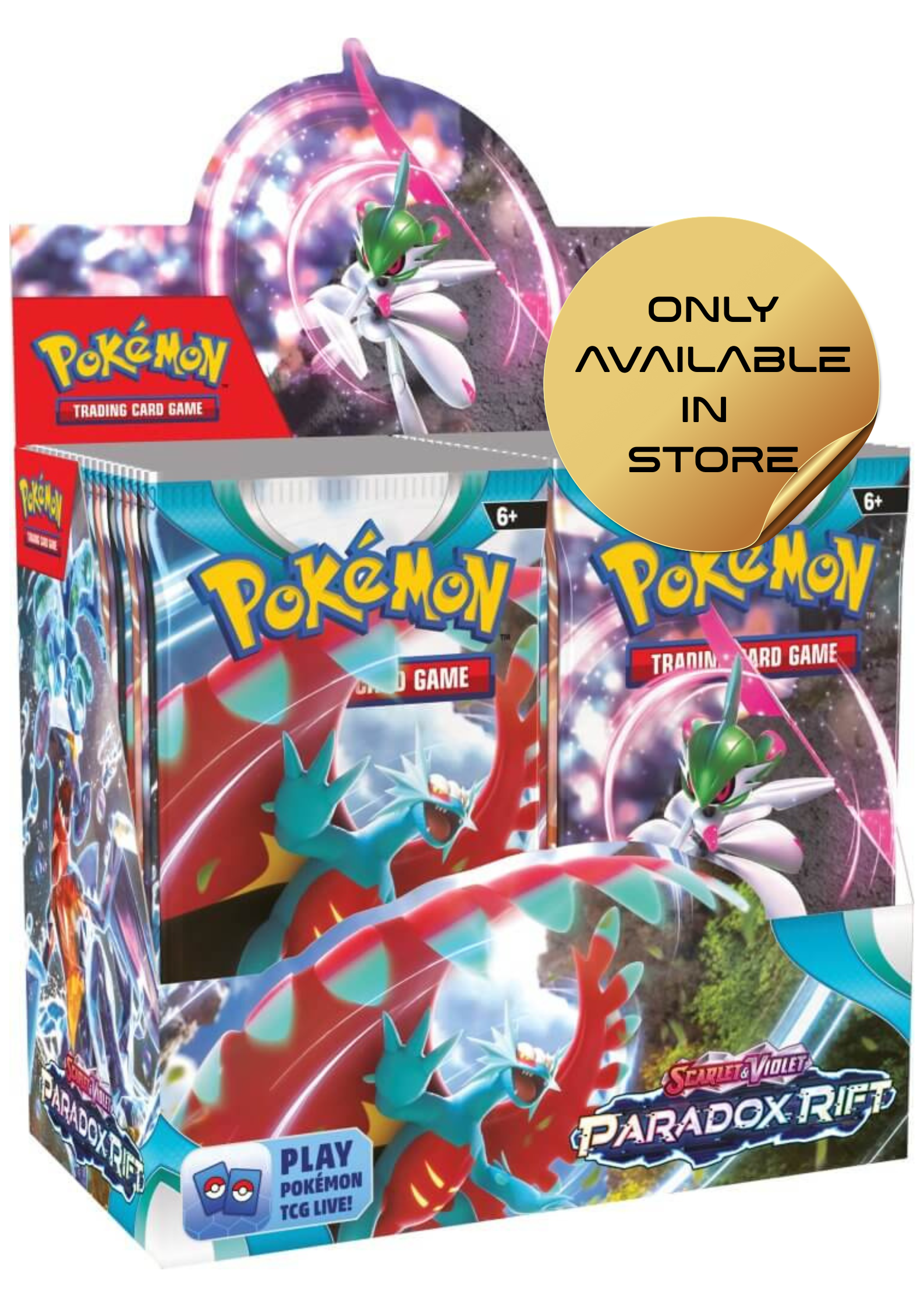 POKÉMON Scarlet & Violet 4 Paradox Rift Booster (available in store only)