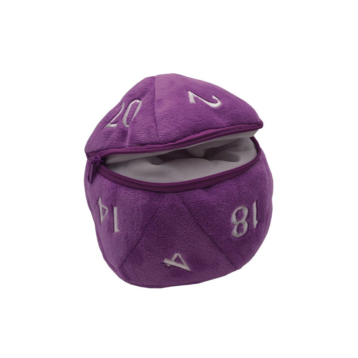 Ultra Pro: D20 Plush Dice Bag - Purple - Image 2