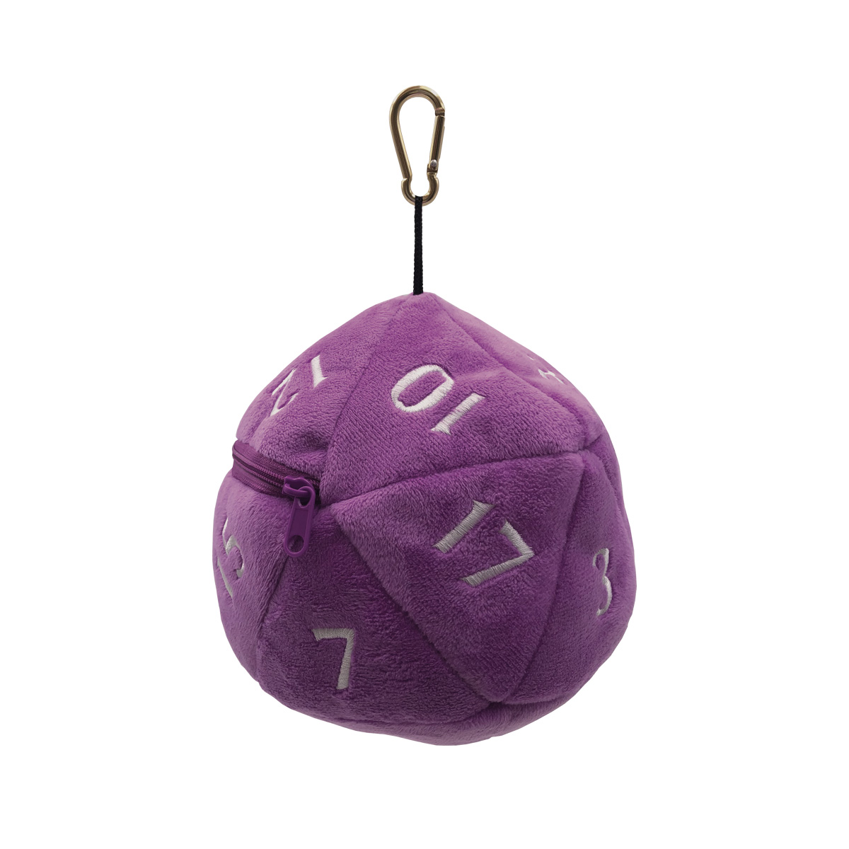 Ultra Pro: D20 Plush Dice Bag - Purple