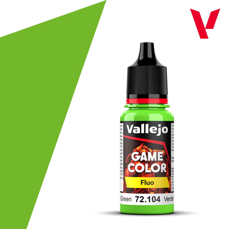 Vallejo - Game Color - Fluo - Fluorescent Green 18ml