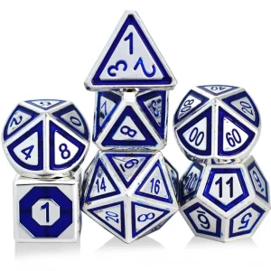 Neon Blue Forge Dice