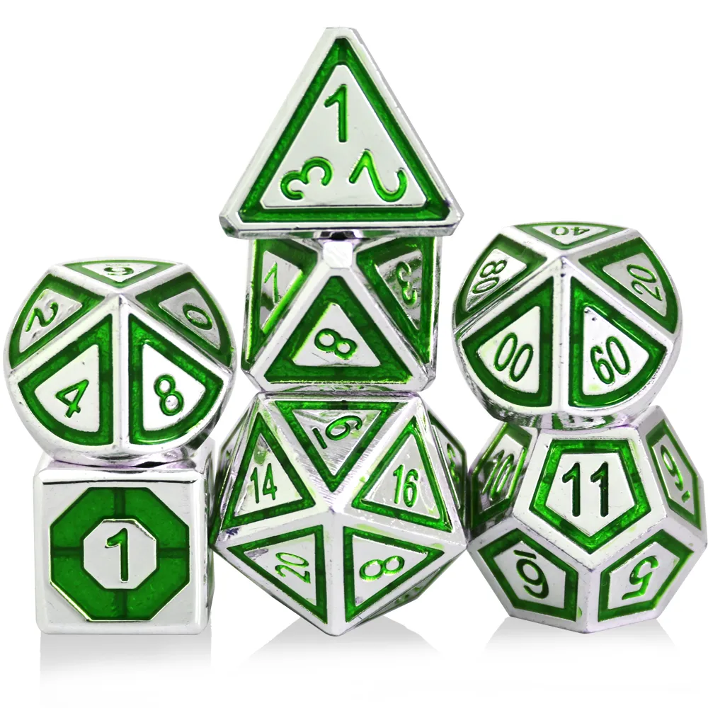Neon Green Forge Dice