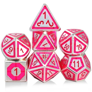 Neon Pink Forge Dice