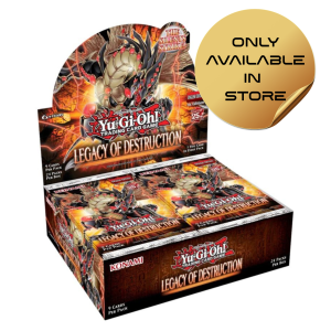 Yu-Gi-Oh! Legacy of Destruction Booster (available in store only)