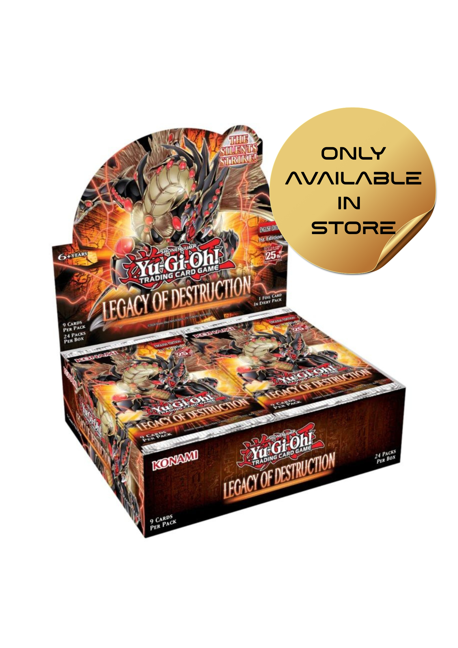Yu-Gi-Oh! Legacy of Destruction Booster (available in store only)