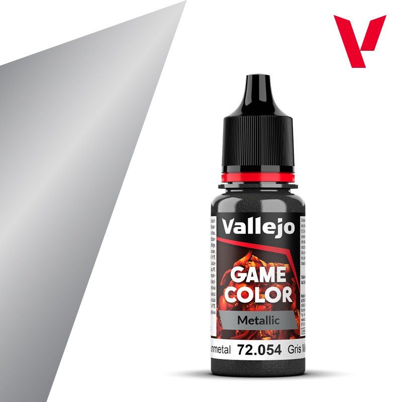 Vallejo - Game Color - Metallic - Dark Gunmetal 18ml