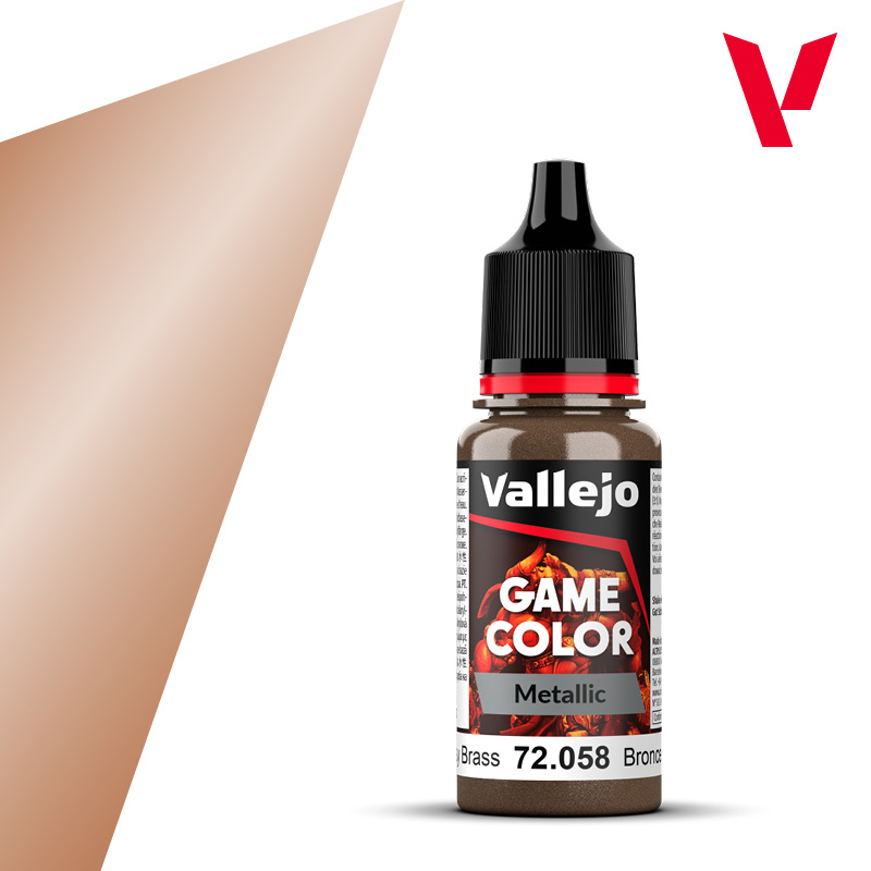 Vallejo - Game Color - Metallic - Brassy Brass 18ml