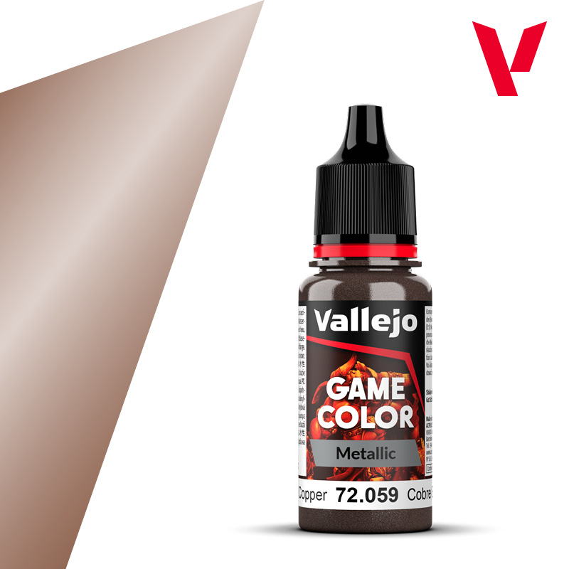 Vallejo - Game Color - Metallic - Hammered Copper 18ml