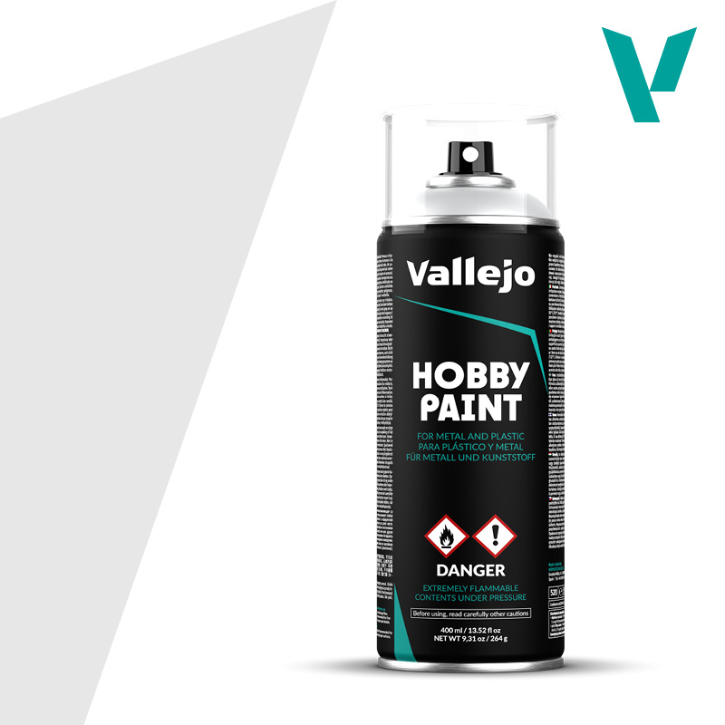 Vallejo - Aerosol - Grey Primer 400ml