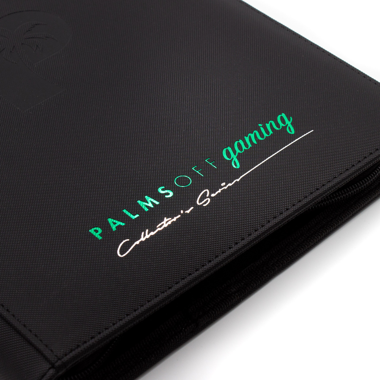 Palms Off Gaming - Collector's Series 9 Pocket Zip Trading Card Binder - Black - Image 3