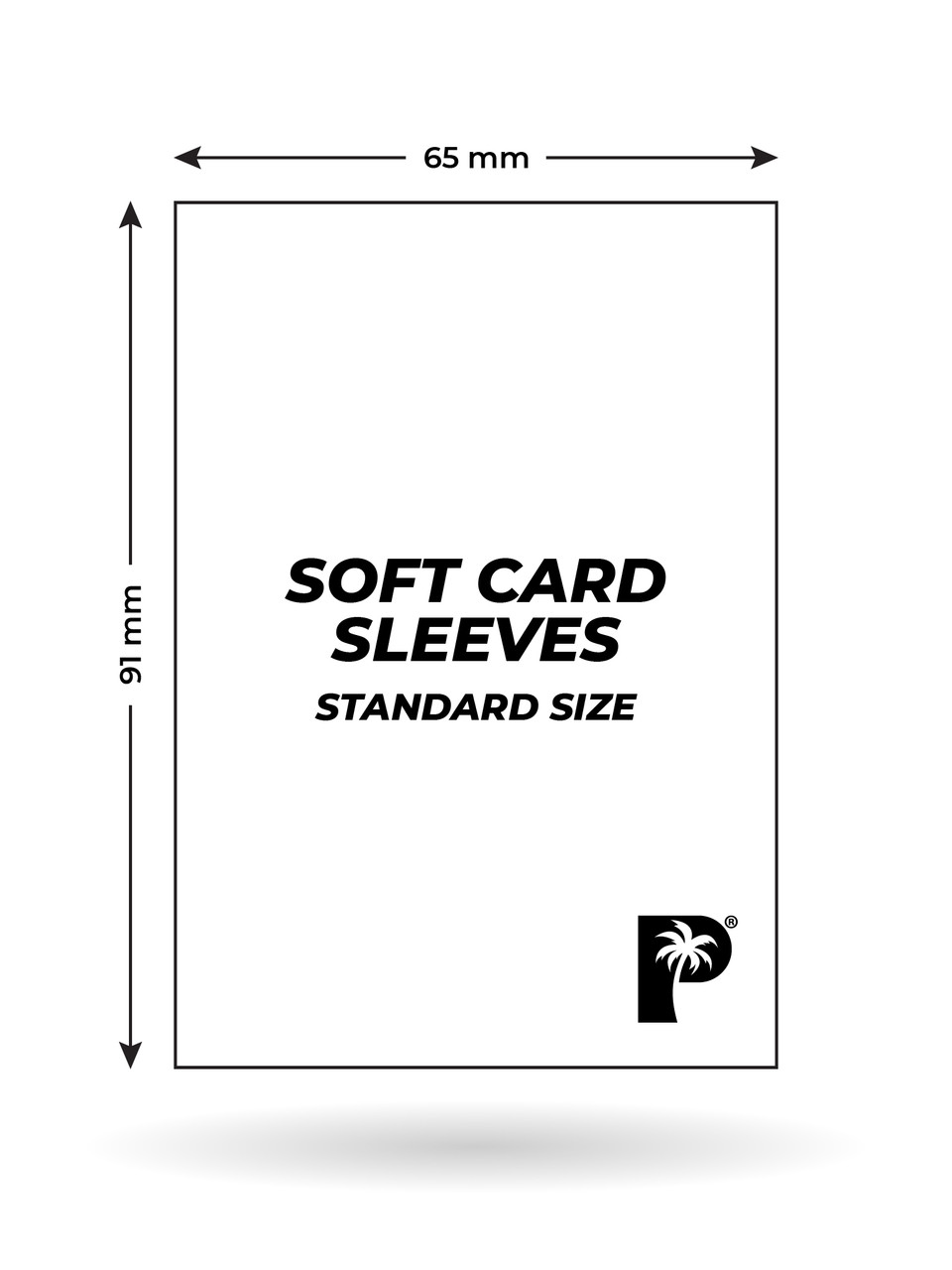 Palms Off Gaming - Soft Card Sleeves - Standard Size - 100pc - Image 3