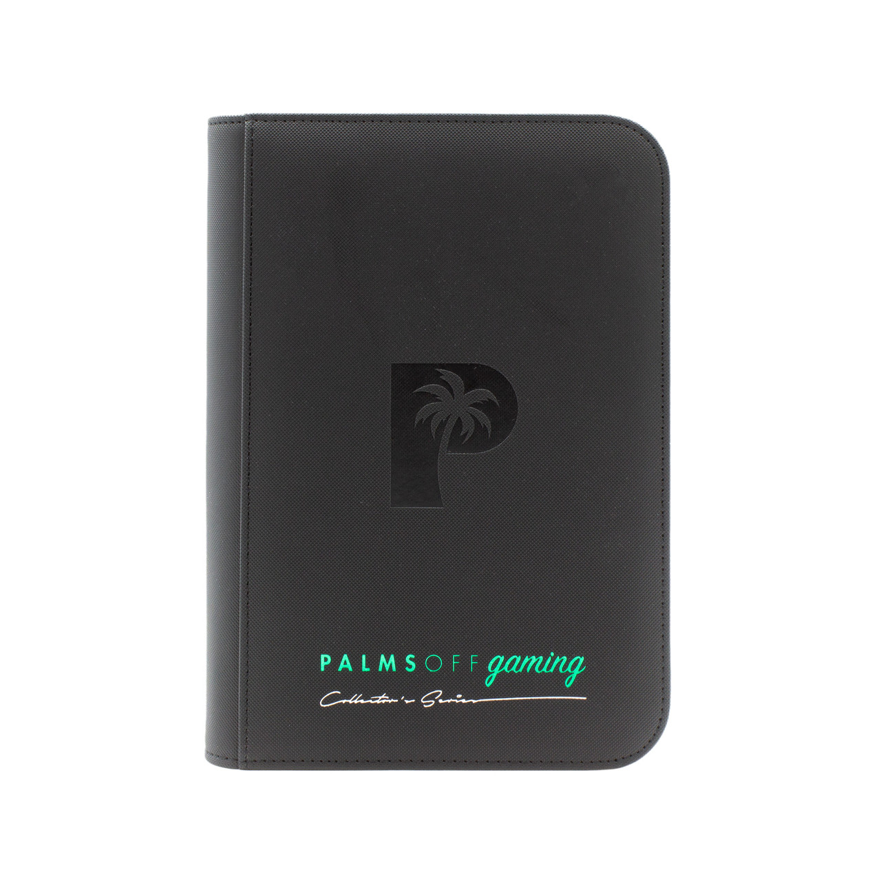 Palms Off Gaming - Collector's Series 4 Pocket Zip Trading Card Binder - Black - Image 2