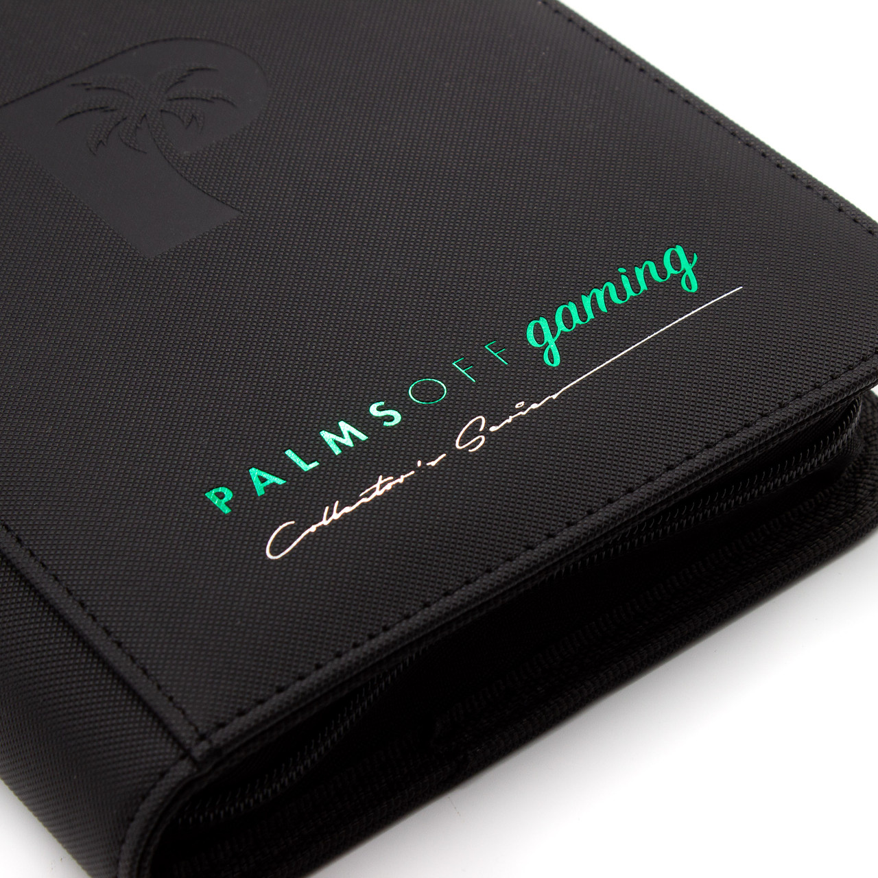 Palms Off Gaming - Collector's Series 4 Pocket Zip Trading Card Binder - Black - Image 6
