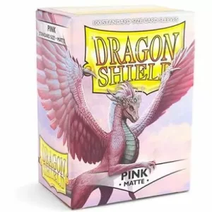 Dragon Shield: Sleeves – Matte – Pink