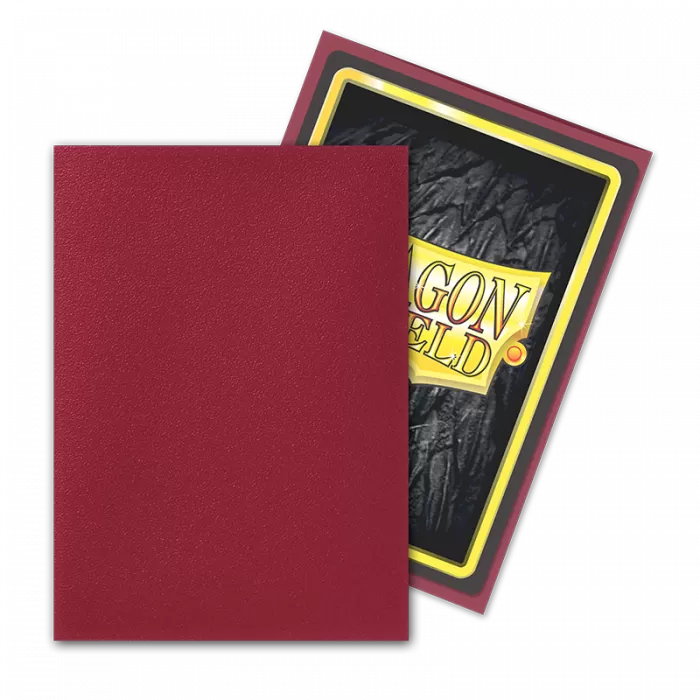 Dragon Shield: Sleeves – Matte – Blood Red - Image 2